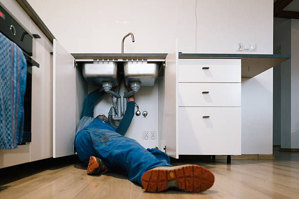 Professional Plumbing technician working in Moran, WY